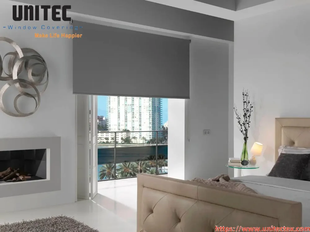 Persianas blackout negras para habitaciones